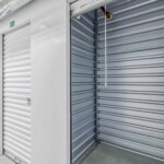 Inside a storage unit at Storage Sense in Orlando, FL