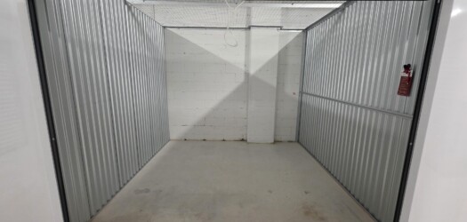 Inside large sized climate-controlled storage units