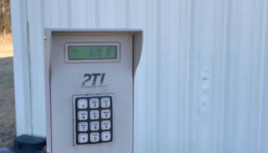 Keypad access required at Storage Sense in Owens Cross Roads, AL