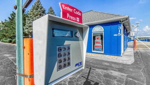 Keypad access required at Storage Sense in Romeoville, IL