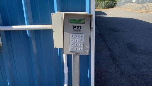 Keypad access at Storage Sense in Laureldale, PA