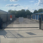 Security gate entrance