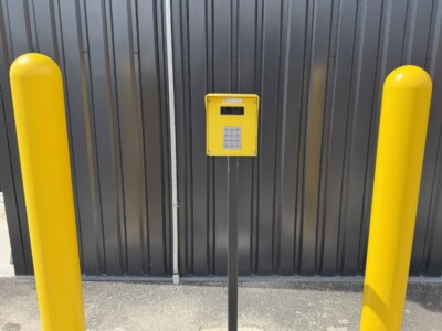Keypad to enter storage facility in Emmett ID