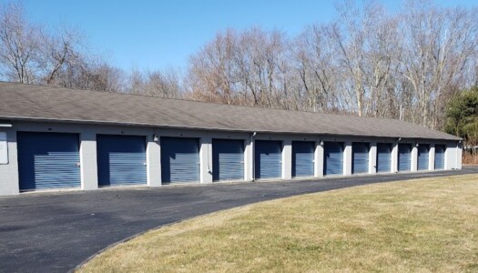 Drive-up storage units