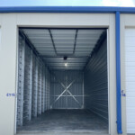 Inside XXL drive-up storage units for vehicle storage