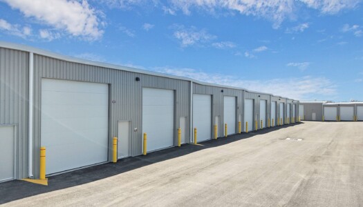 Drive-up storage units