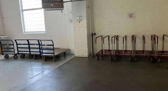 Moving dollies available at Storage Sense in Kansas City, MO