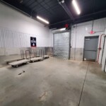 Moving dollies at the storage facility