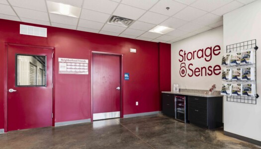 Self storage facility office
