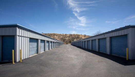 Drive-up storage units