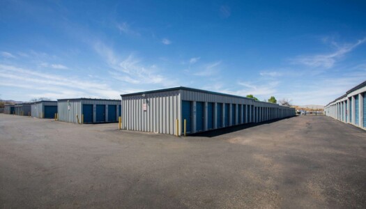 Drive-up storage units