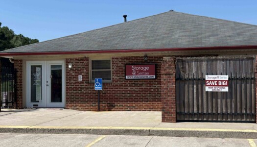 Office at self storage facility