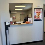 Entrance to office