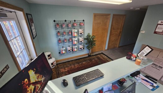 the office at Storage Sense in Londonderry, NH
