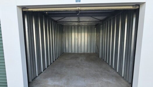 open storage unit