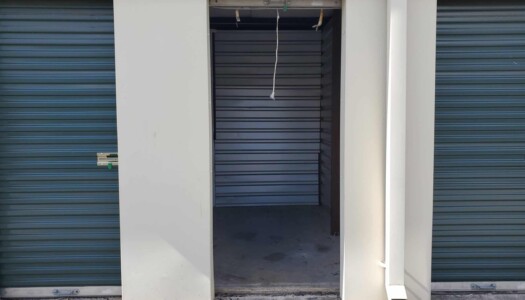 Outdoor drive-up 5x10 unit
