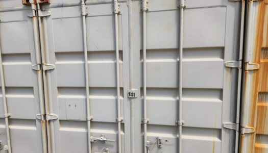 Outdoor drive-up storage unit