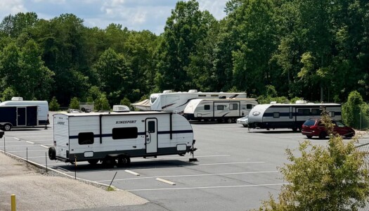 Outdoor storage for RVs, boats, cars, and other vehicles