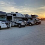 Parked RVs at Storage Sense - Nort Fort Myers - Tamiami