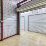 Roll Up Doors on Interior Storage Units at Storage Sense in Huntsville AL on Homer Nance Road