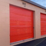 Drive-up storage units