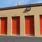 Drive-up storage units