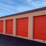 Drive-up storage units