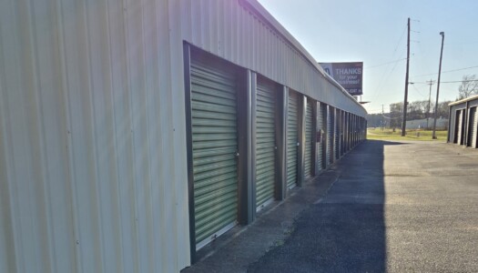 Drive-up storage units