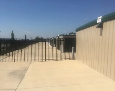 Secure gated entrance