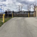 Fully gated and fenced storage facility