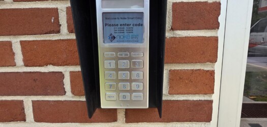 Keypad entry