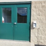 Keypad entry to climate-controlled storage units