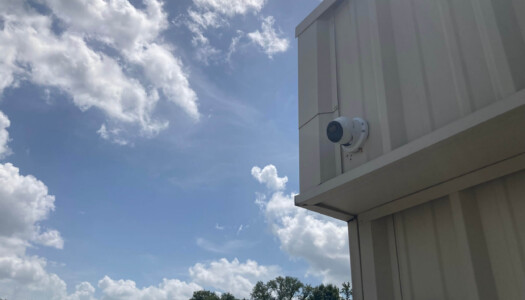 security camera at Storage Sense on Taylor Lane in Owens Cross Roads AL