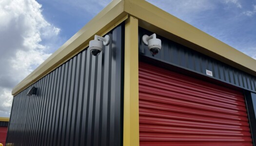 Security cameras at drive-up storage units in Emmett ID