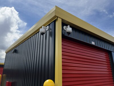 Security cameras at drive-up storage units in Emmett ID