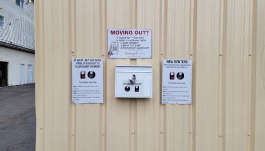 Self Service Storage Facility Signs in East Haven