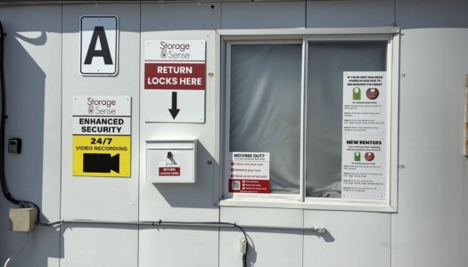 Lock drop box