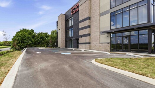 Secure and temperature-controlled self storage facility