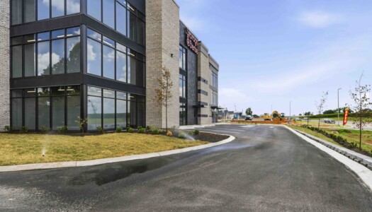 Secure and temperature-controlled self storage facility