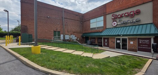 Walkway and entrance to the facility
