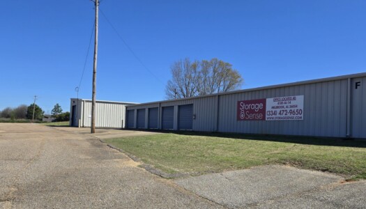 Drive-up storage units