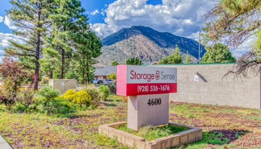 Sign for Storage Sense in Flagstaff, AZ
