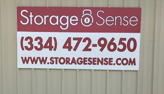 Signage for Storage Sense in Elmore, AL