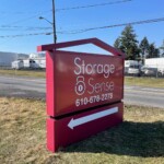 Signage for Storage Sense in Sinking Spring, PA