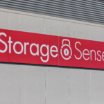 Storage Sense sign at Storage Sense on Feagin Mill Road in Warner Robins, GA