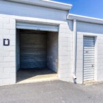 Storage Units on Frontage Road