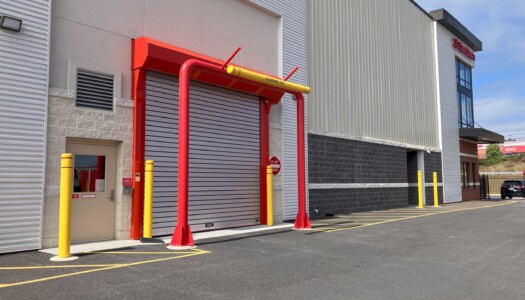 Storage drivthru entrance