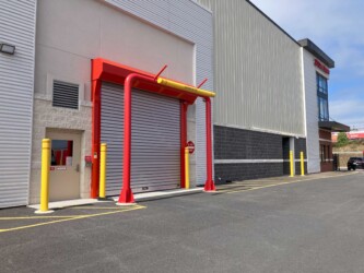 Storage drivthru entrance