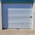 Storage unit door at Storage Sense in Houston, TX