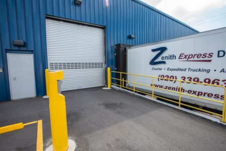 Exterior Loading Area at Storage Sense in Appleton WI